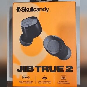 Skullcandy Jib True 2 Wireless Earbuds in Black
